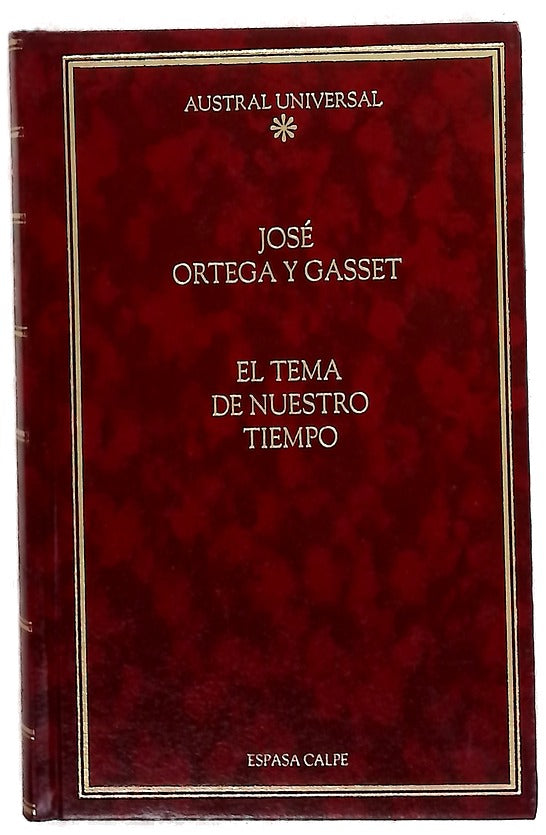 El tema de nuestro tiempo