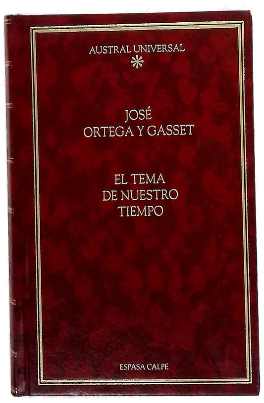 El tema de nuestro tiempo