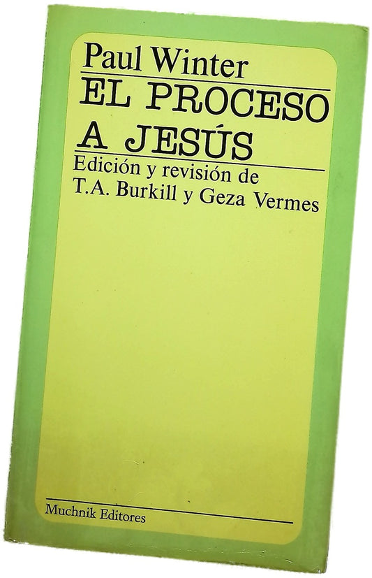 El proceso a Jesús