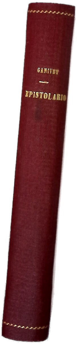 Epistolario de Angel Ganivet