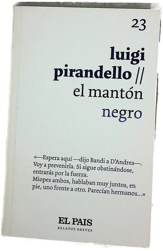 El mantón negro