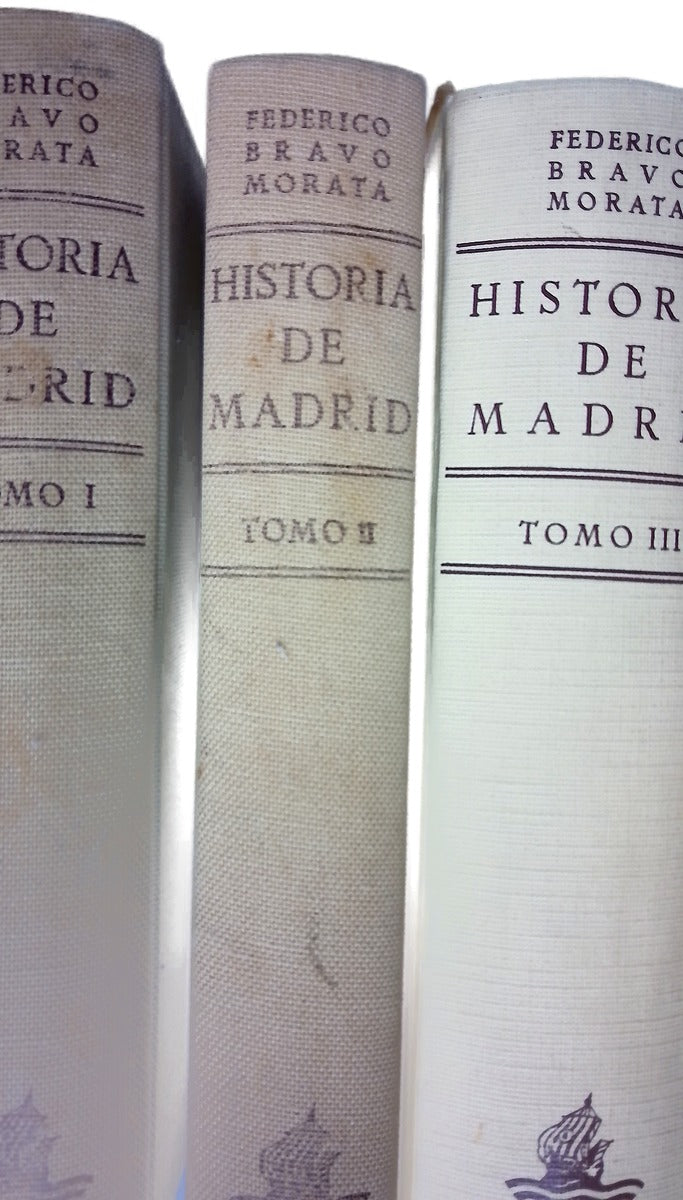 Historia de Madrid. 3 Tomos