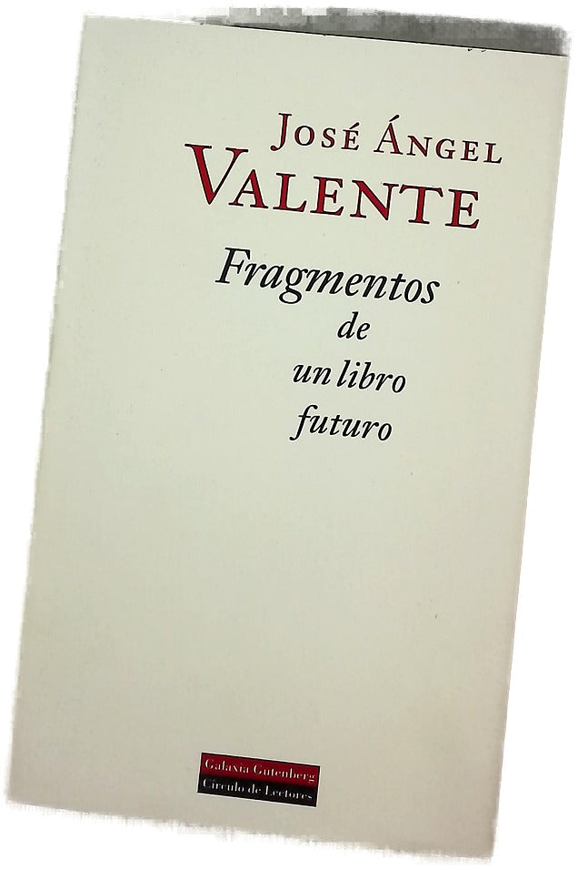 Fragmentos de un libro futuro