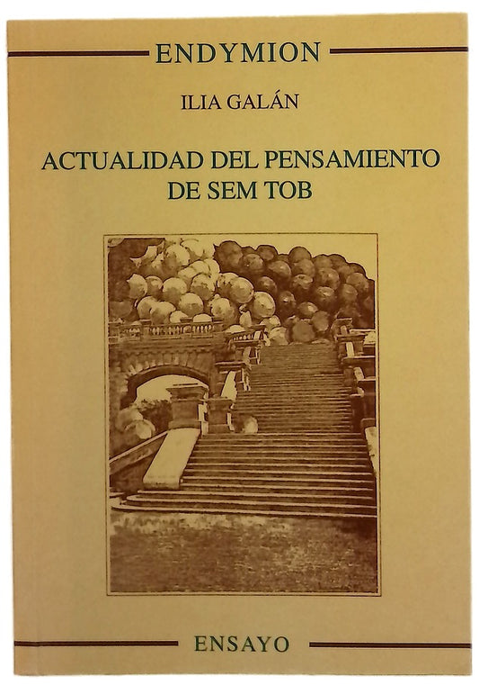 Actualidad del pensamiento de Sem Tob filosofía hispano-hebrea del siglo XIV en Palencia