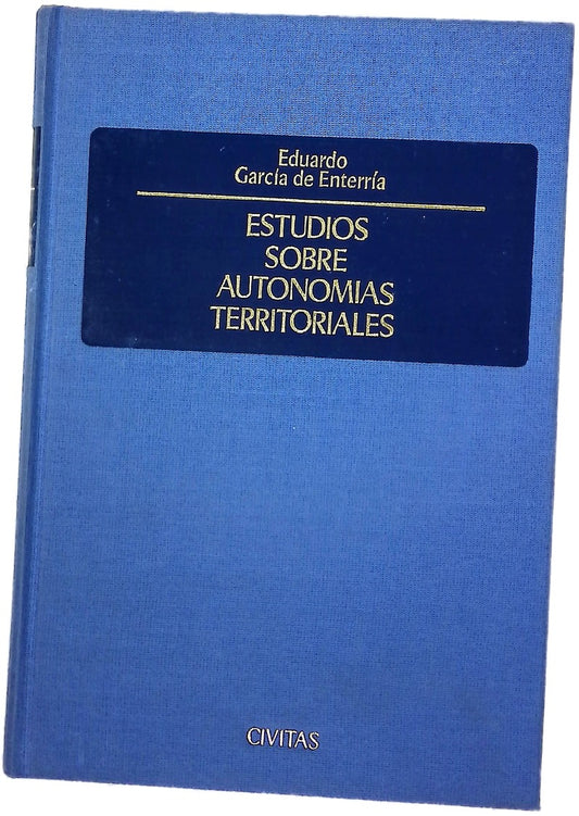 Estudios sobre autonomías territoriales