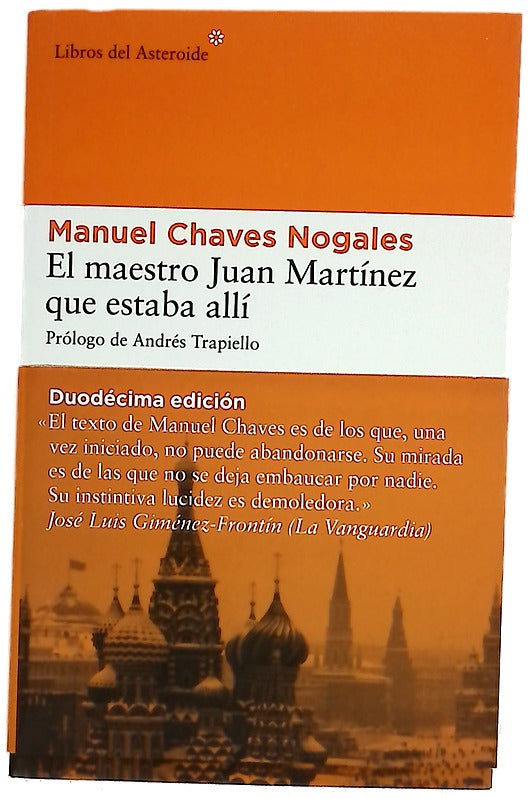 El maestro Juan Martínez que estaba allí