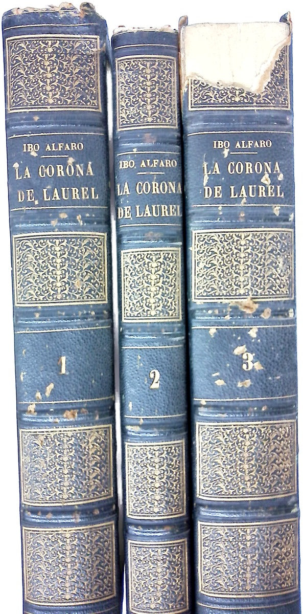 La corona de laurel 3 tomos