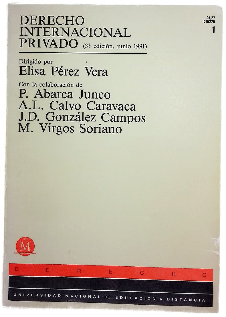 Derecho internacional privado 1
