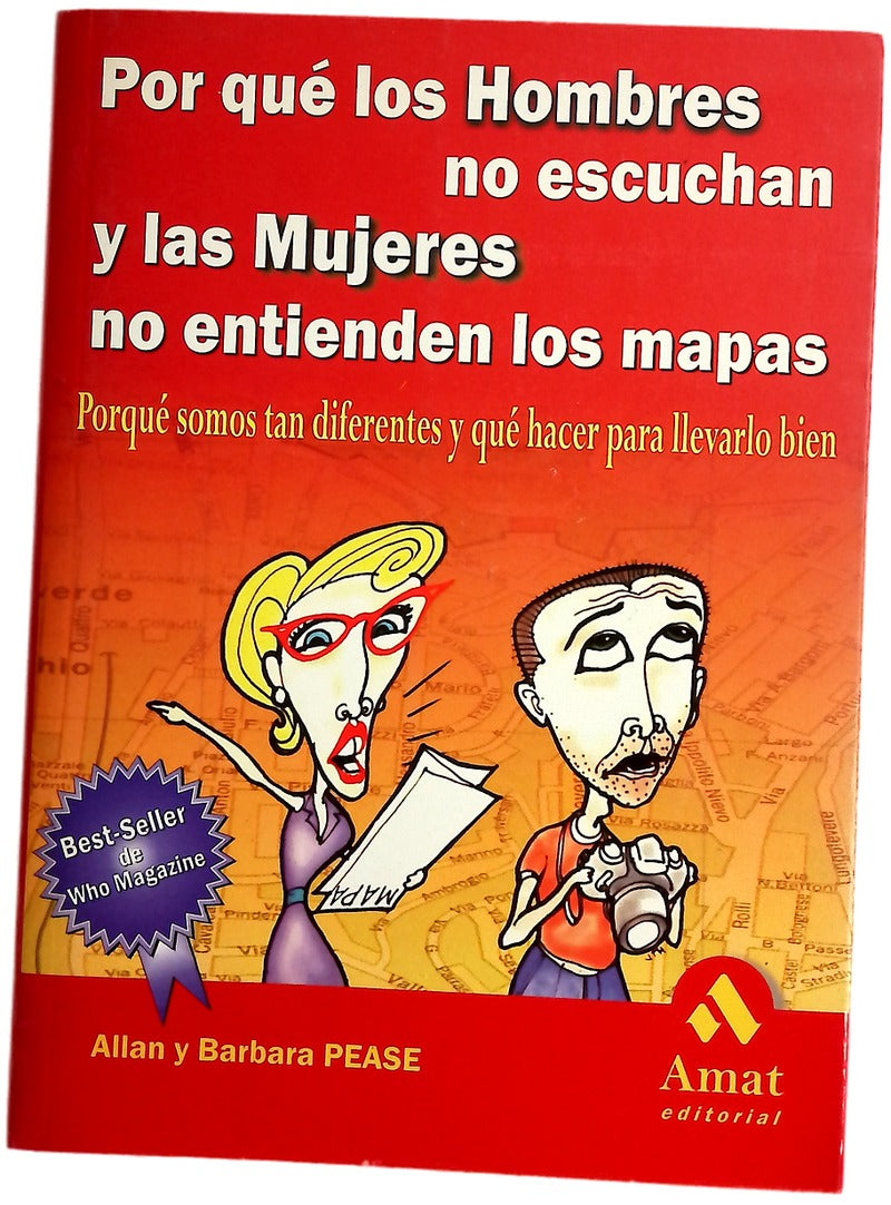Porqué los hombres no escuchan y las mujeres no entienden los mapas