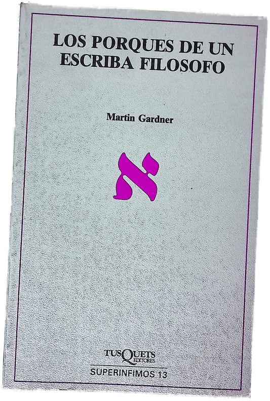 Los porqués de un escriba filósofo