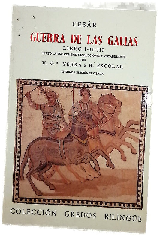 Guerra de las Galias libros I-II-III