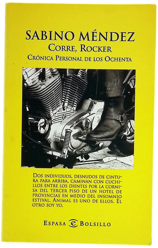 Corre, Rocker crónica personal de los ochenta