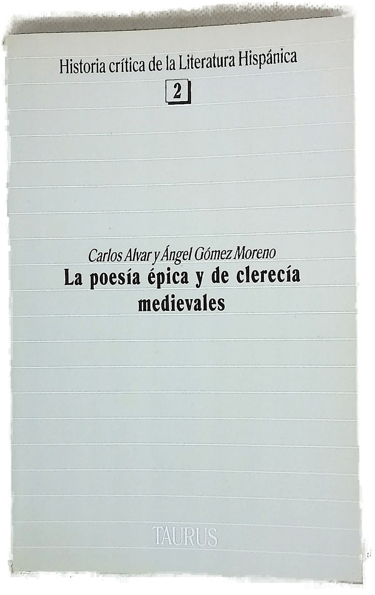 La poesía épica y de clerecía medievales