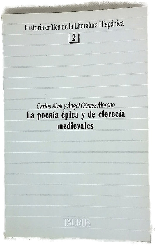 La poesía épica y de clerecía medievales