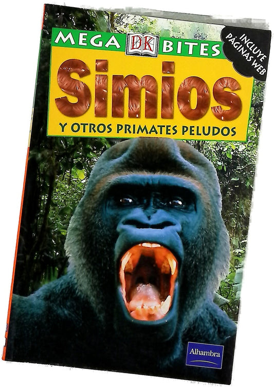 SIMIOS Y OTROS PRIMATES PELUDOS [Paperback] by david_burnie__richard_platt