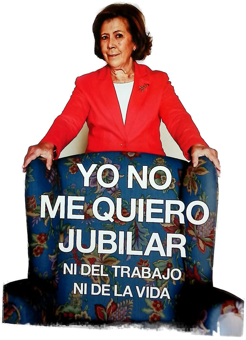 Yo no me quiero jubilar-- ni del trabajo ni de la vida