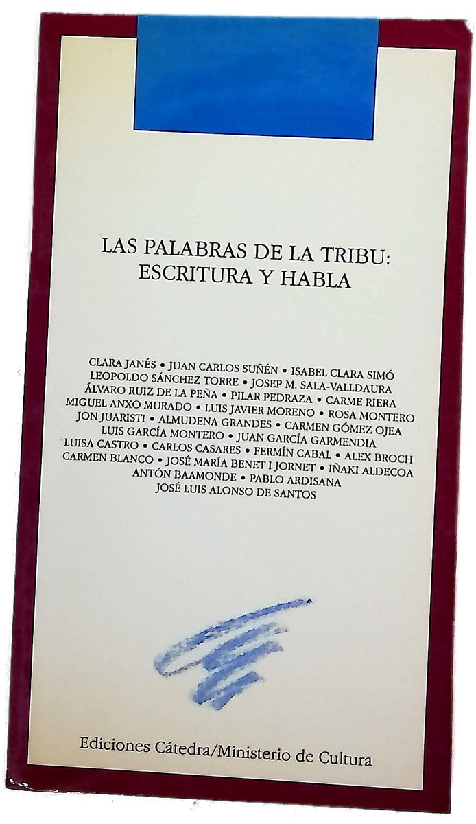 Las palabras de la tribu escritura y habla