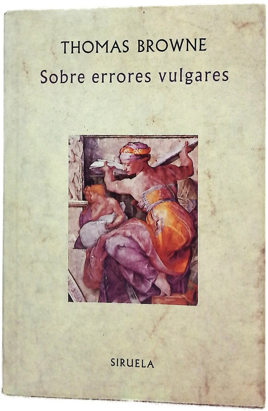 Sobre errores Vulgares
