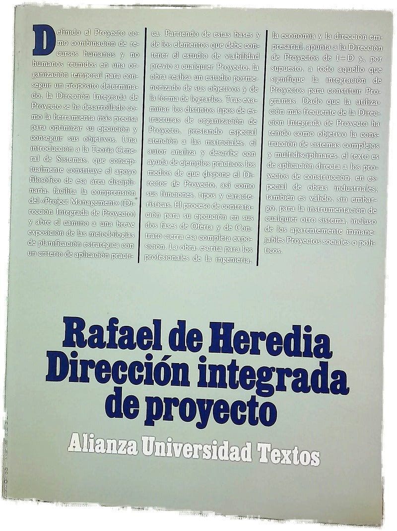Dirección integrada de proyectos "project management"