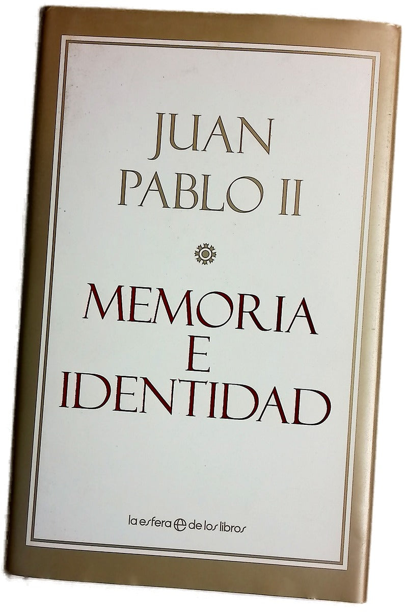 Memoria e identidad conversaciones al filo de dos milenios