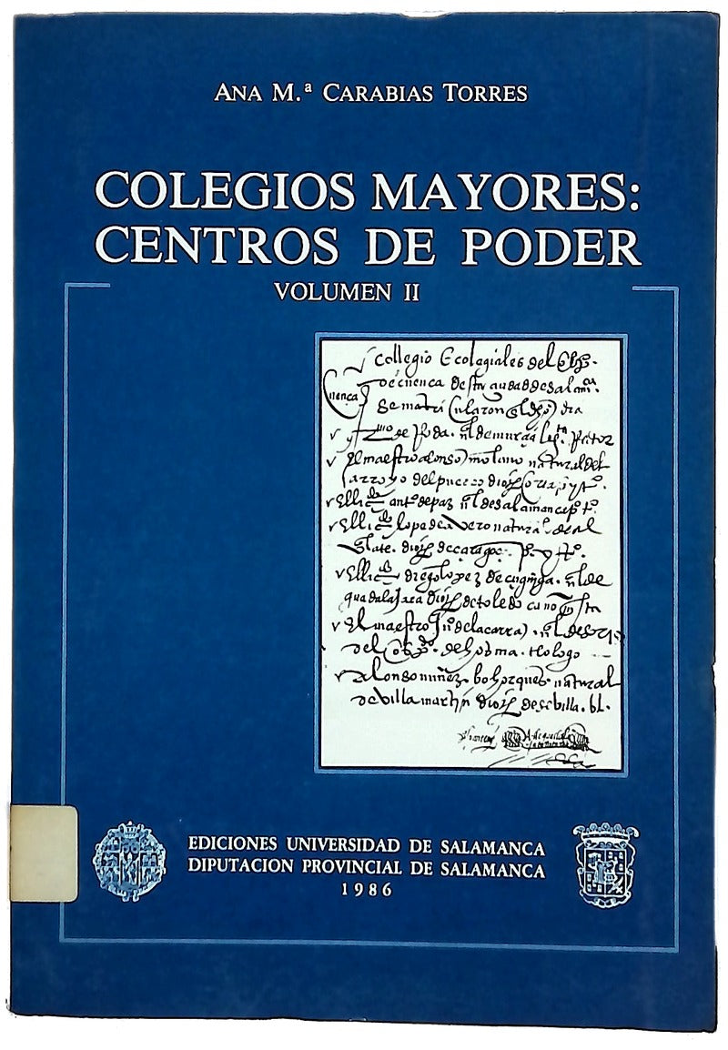Colegios mayores, centros de poder