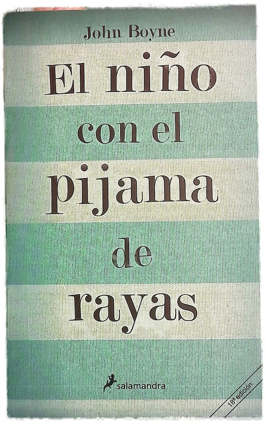 El niño con el pijama de rayas