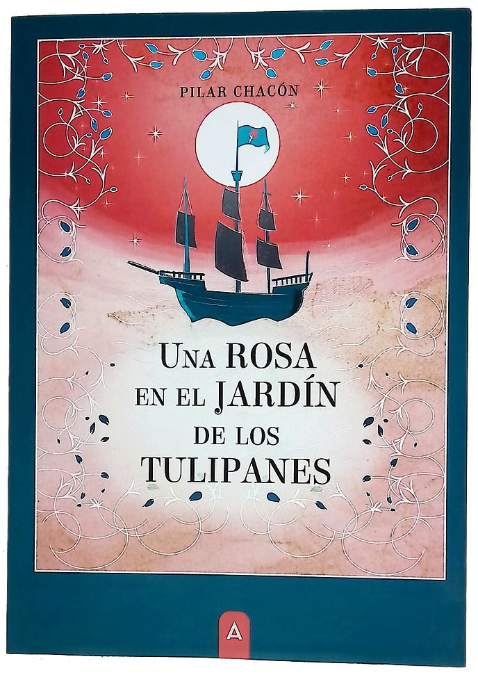 Una rosa en el jardín de los tulipanes