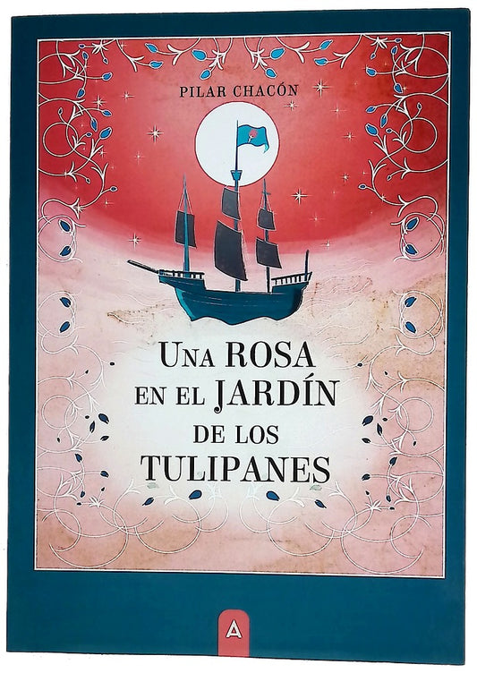 Una rosa en el jardín de los tulipanes