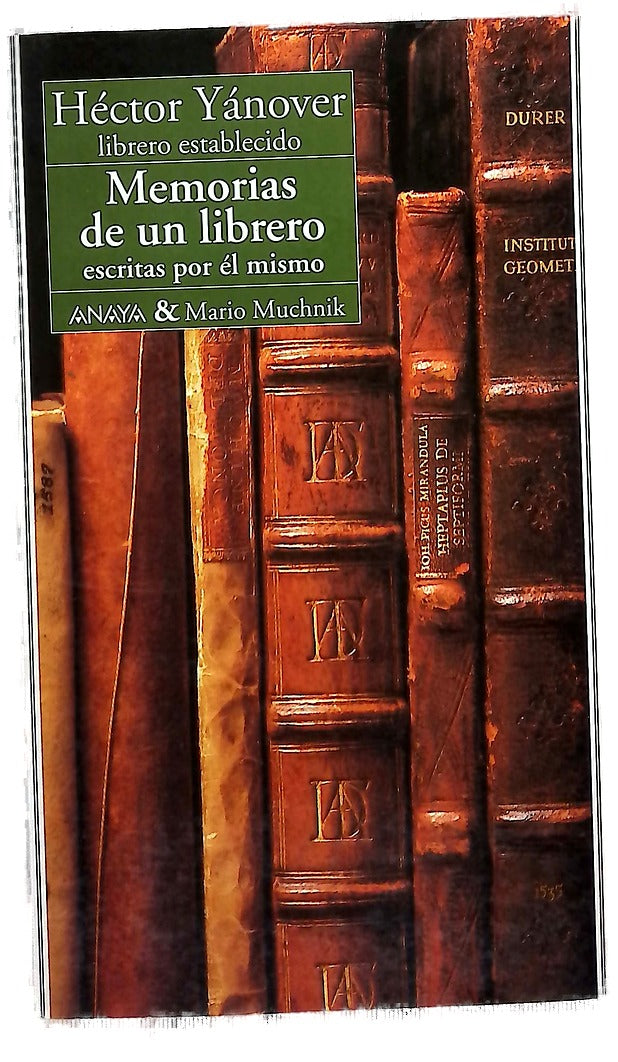 Memorias de un librero escritas por él mismo