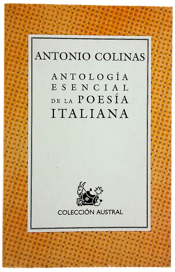 Antología esencial de la poesía italiana