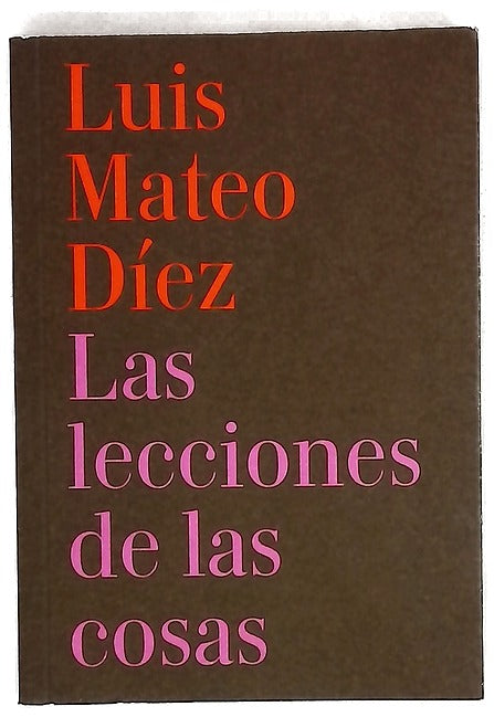 Las lecciones de las cosas