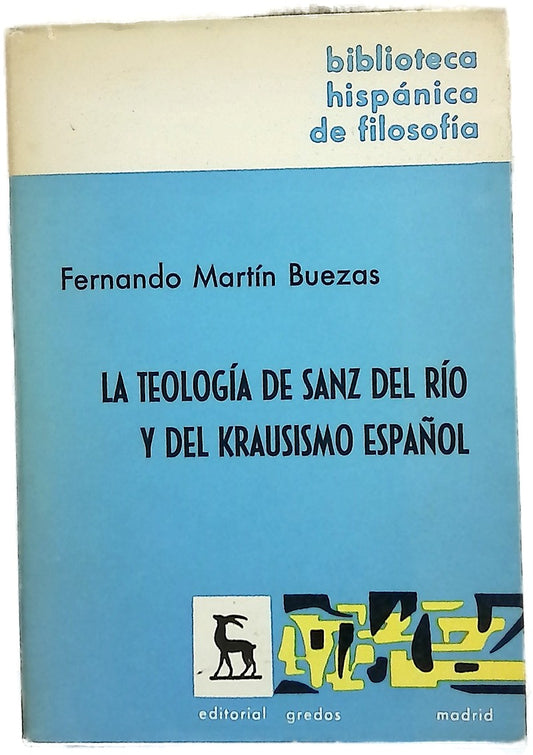 La teología de Sanz del Río y del Krausismo español
