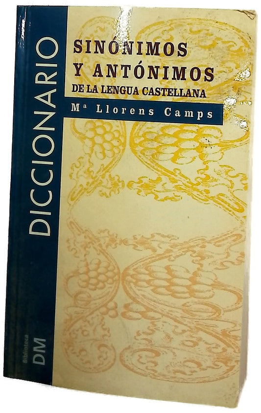 Diccionario de sinónimos y antónimos