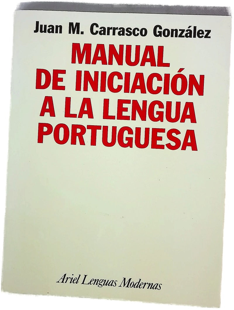 Manual de iniciación a la lengua portuguesa