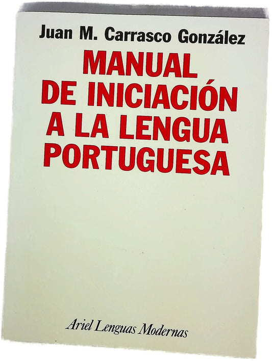 Manual de iniciación a la lengua portuguesa