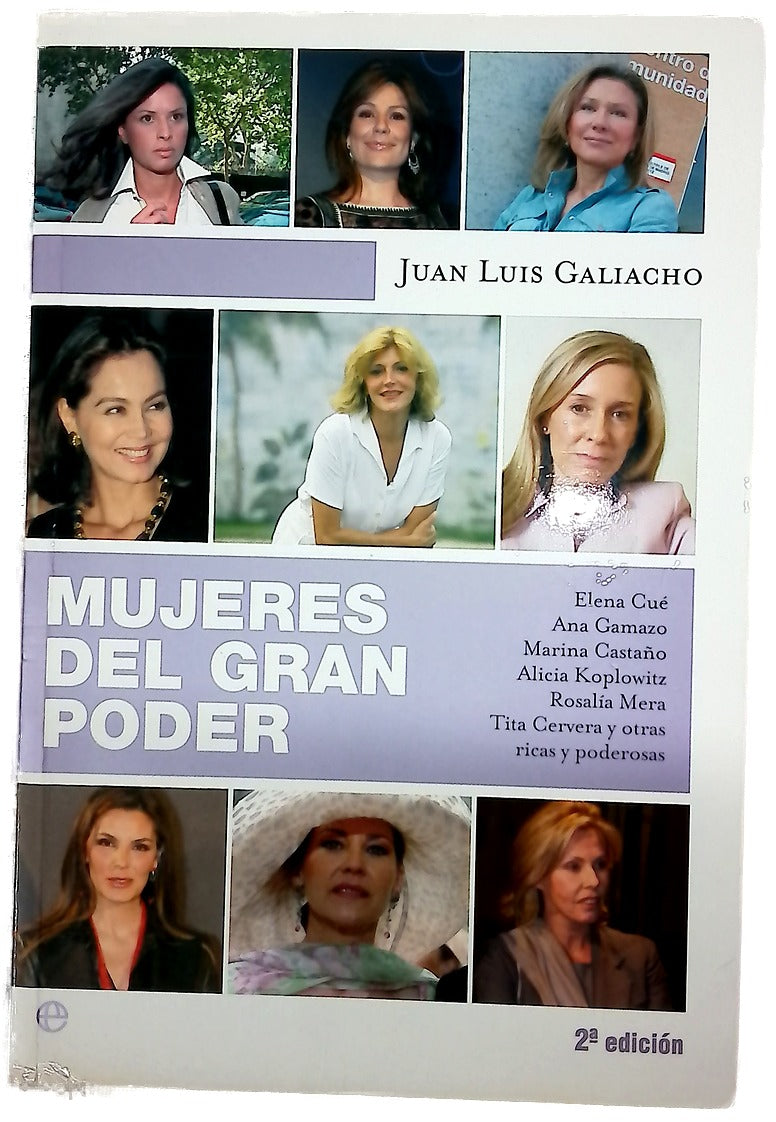 Mujeres del gran poder Elena Cué, Ana Gamazo, Marina Castaño, Alicia Koplowitz, Rosalía Mera, Tita Cervera y otras ricas y poderosas