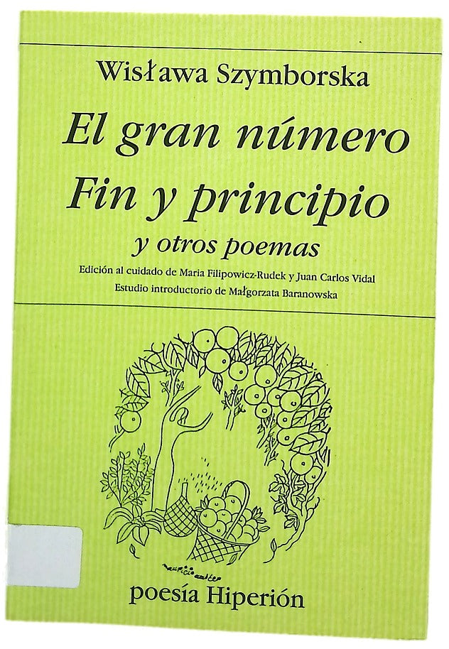 El gran número Fin y principio y otros poemas