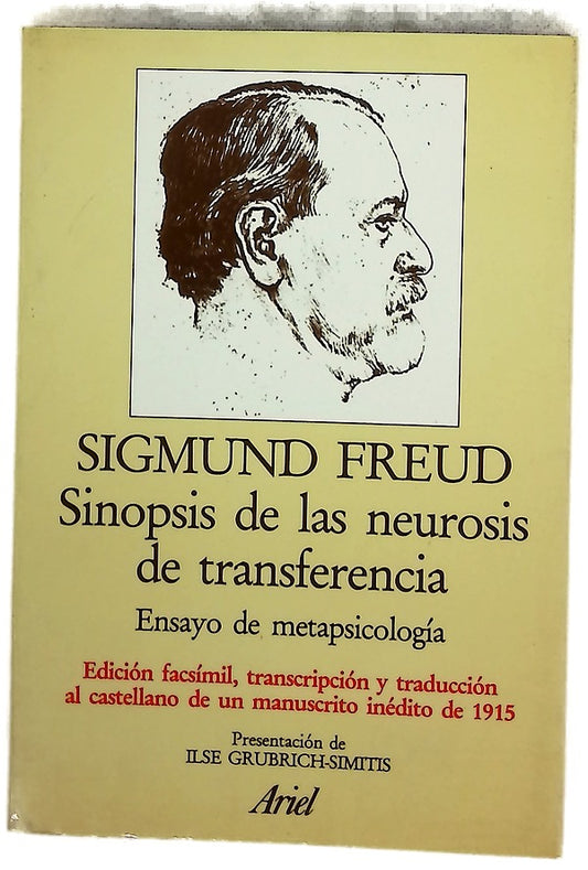 Sinopsis de las neurosis de transferencia ensayo de metapsicología