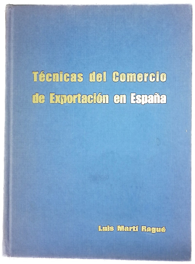Técnicas del comercio de exportación en España