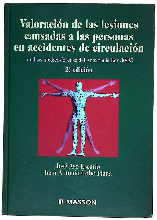 Valoración de las lesiones causadas a las personas en accidentes de circulación análisis médico-forense del anexo a la Ley 30/95