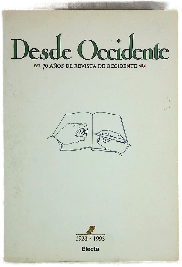 Desde occidente 70 años de Revista de occidente : [exposición]