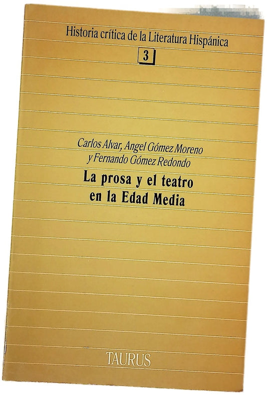 La prosa y el teatro en la Edad Media