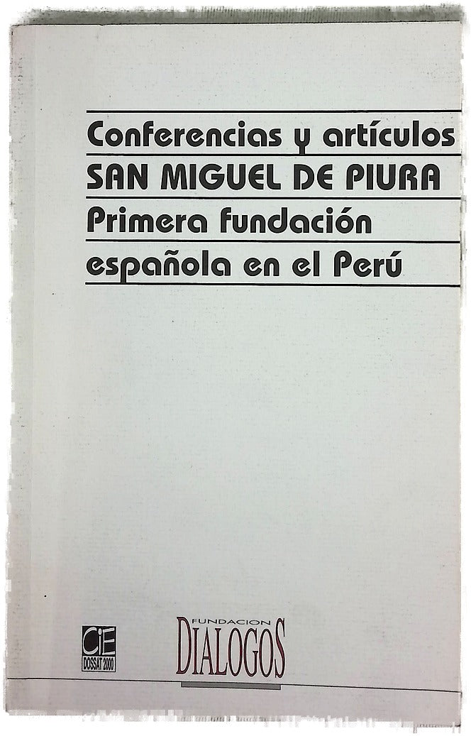 Conferencias y artículos San Miguel de Piura