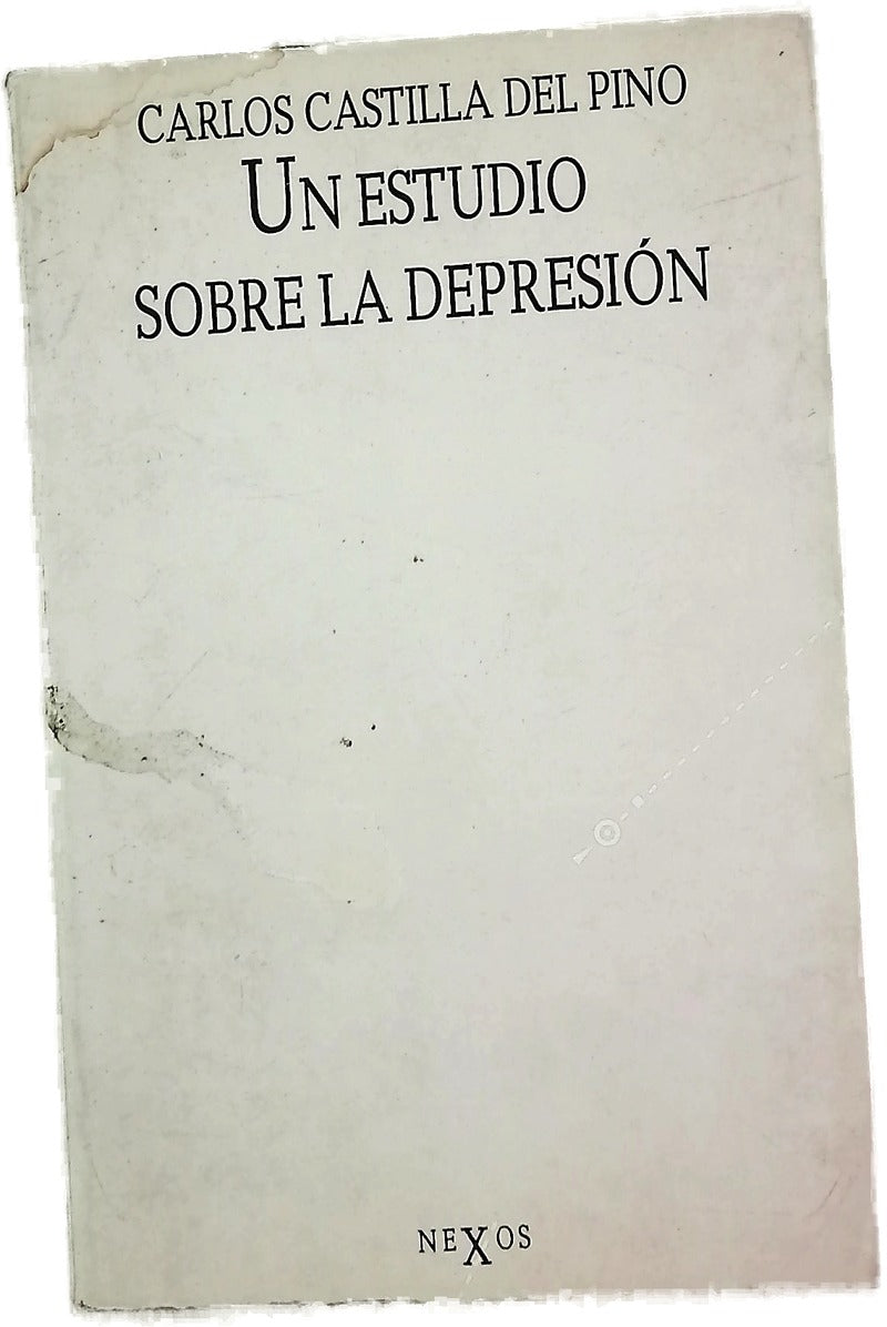 Un estudio sobre la depresión fundamentos de antropología dialéctica