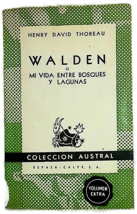 Walden o Mi vida entre bosques y lagunas