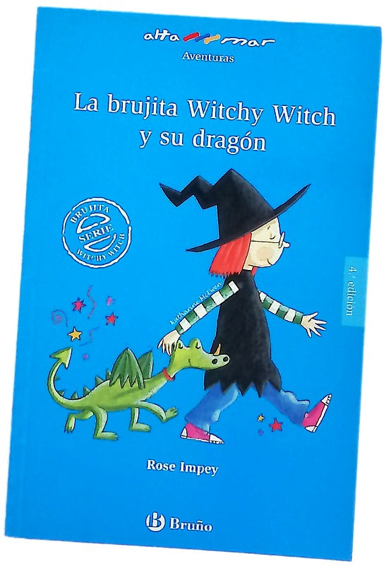 Las [sic] brujita Witchy Witch y su dragón