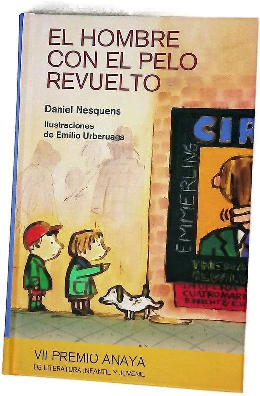 El hombre con el pelo revuelto
