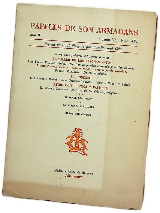 Papeles de Son Armadans, tomo VI, número XVI