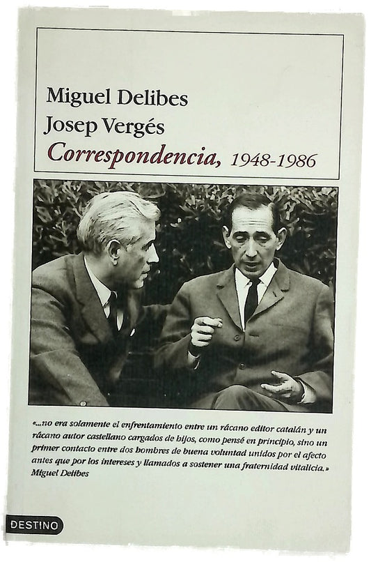 Correspondencia, 1948-1986