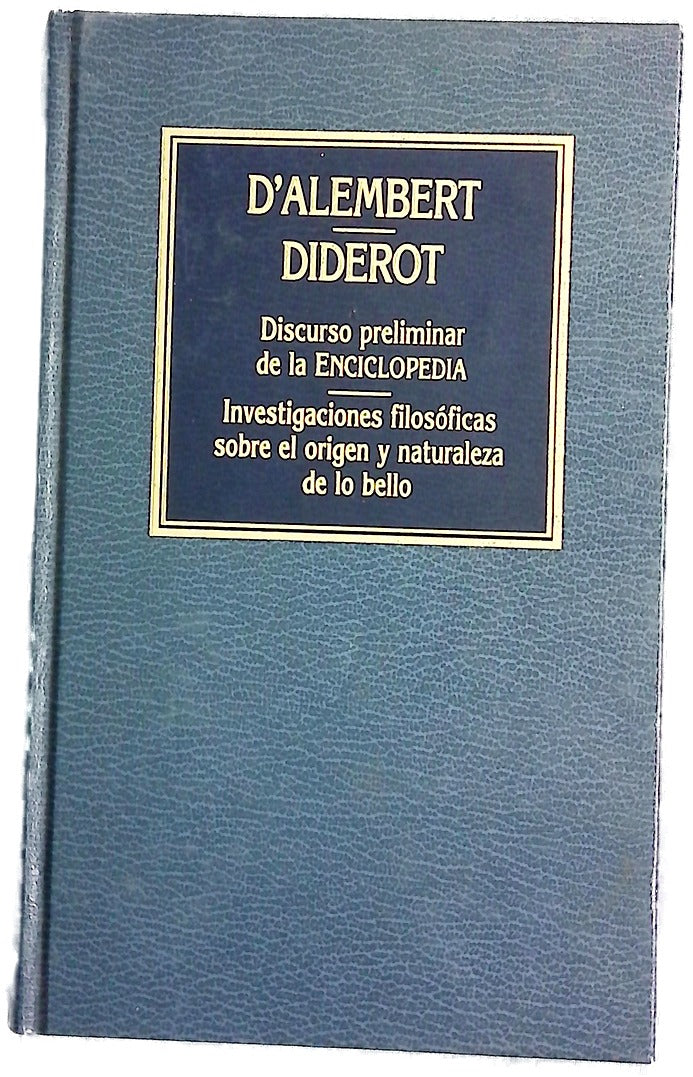 Discurso preliminar de la enciclopedia
